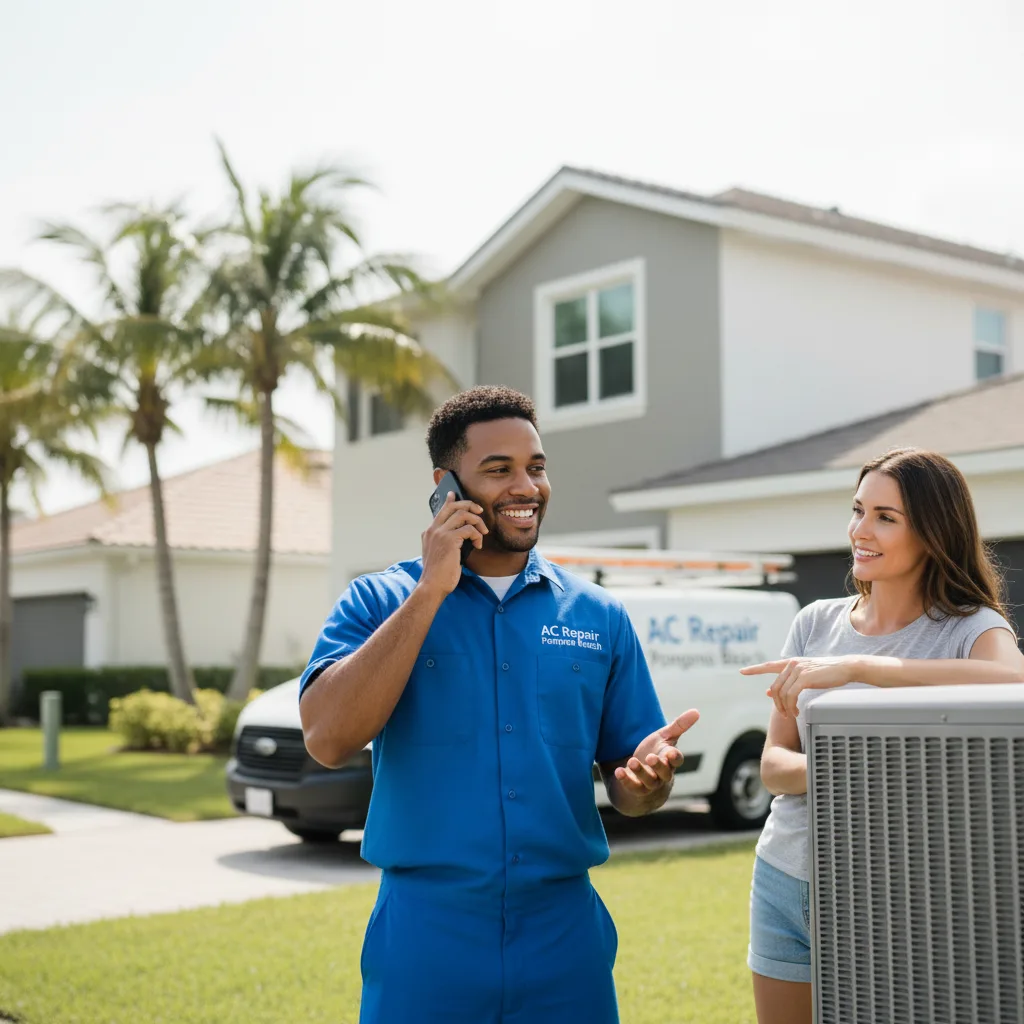 AC Repair Pompano Beach customer support in Freer